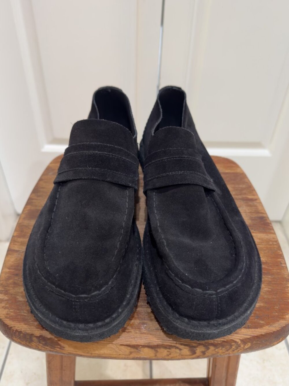 Clarks Original Nomad Loafer Black Suede